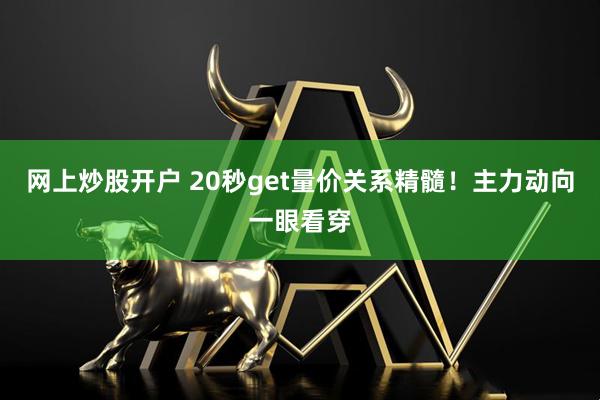 网上炒股开户 20秒get量价关系精髓！主力动向一眼看穿