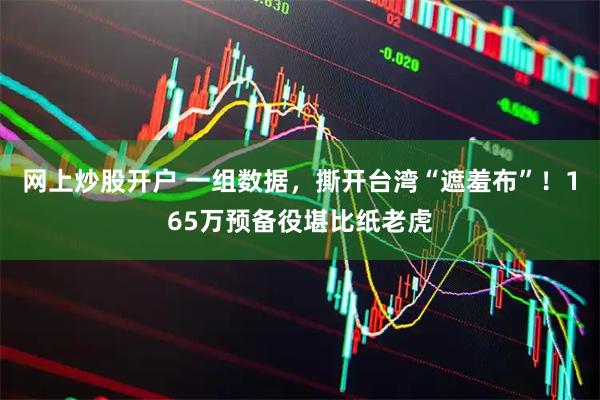 网上炒股开户 一组数据，撕开台湾“遮羞布”！165万预备役堪比纸老虎
